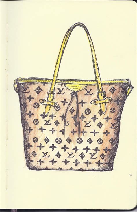 painting louis vuitton|louis vuitton sketches.